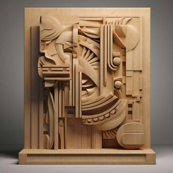 نموذج ثلاثي الأبعاد لآلة CNC 3D Art 